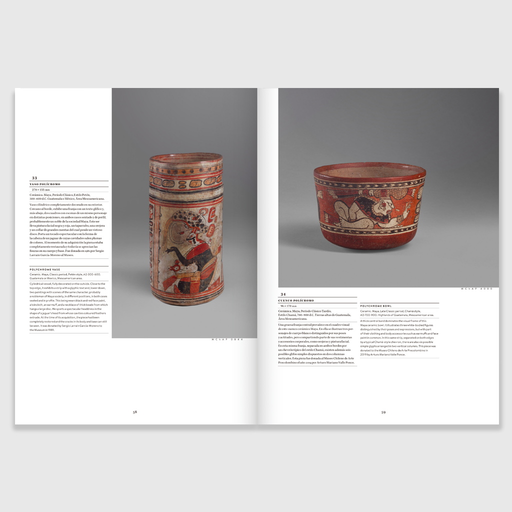 Libro Biografías del coleccionismo, mas de cuatro décadas del Museo Chileno de Arte Precolombino