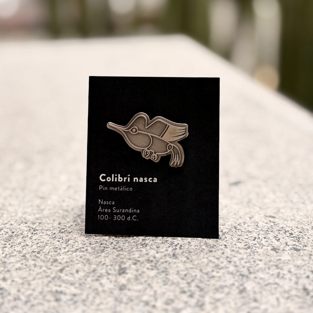 Pin metálico Colibrí