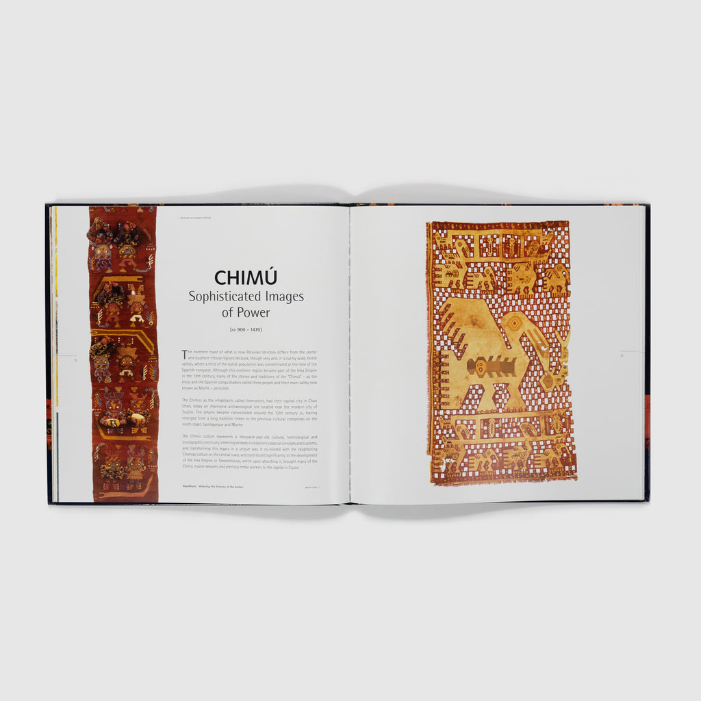 Libro Awakhuni, tejiendo la historia andina